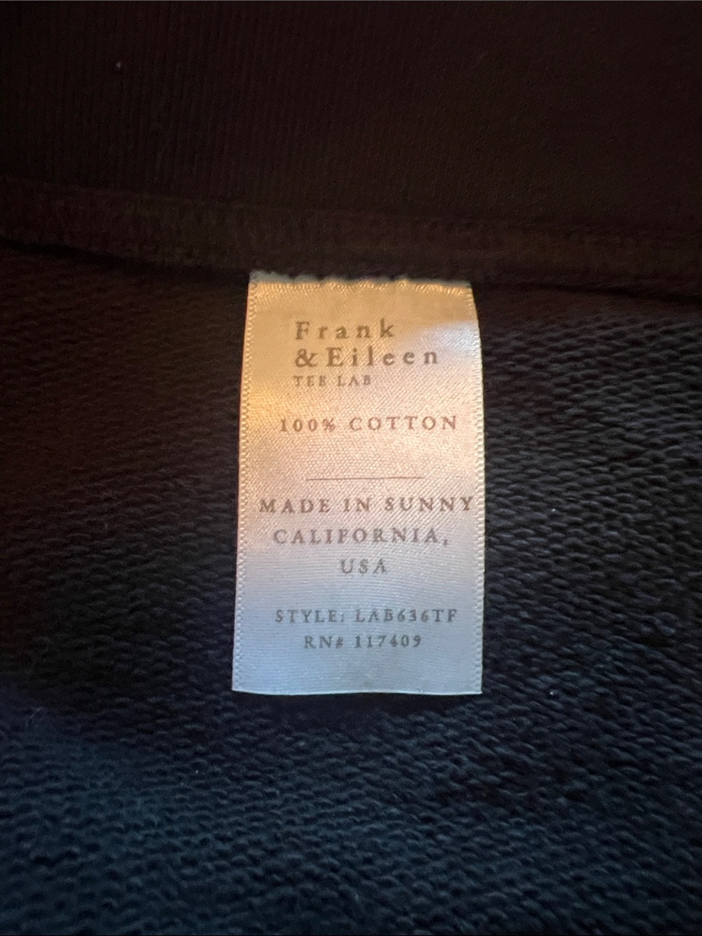 Frank & Eileen Navy Drawstring Pocket Joggers - Picture 2 of 6